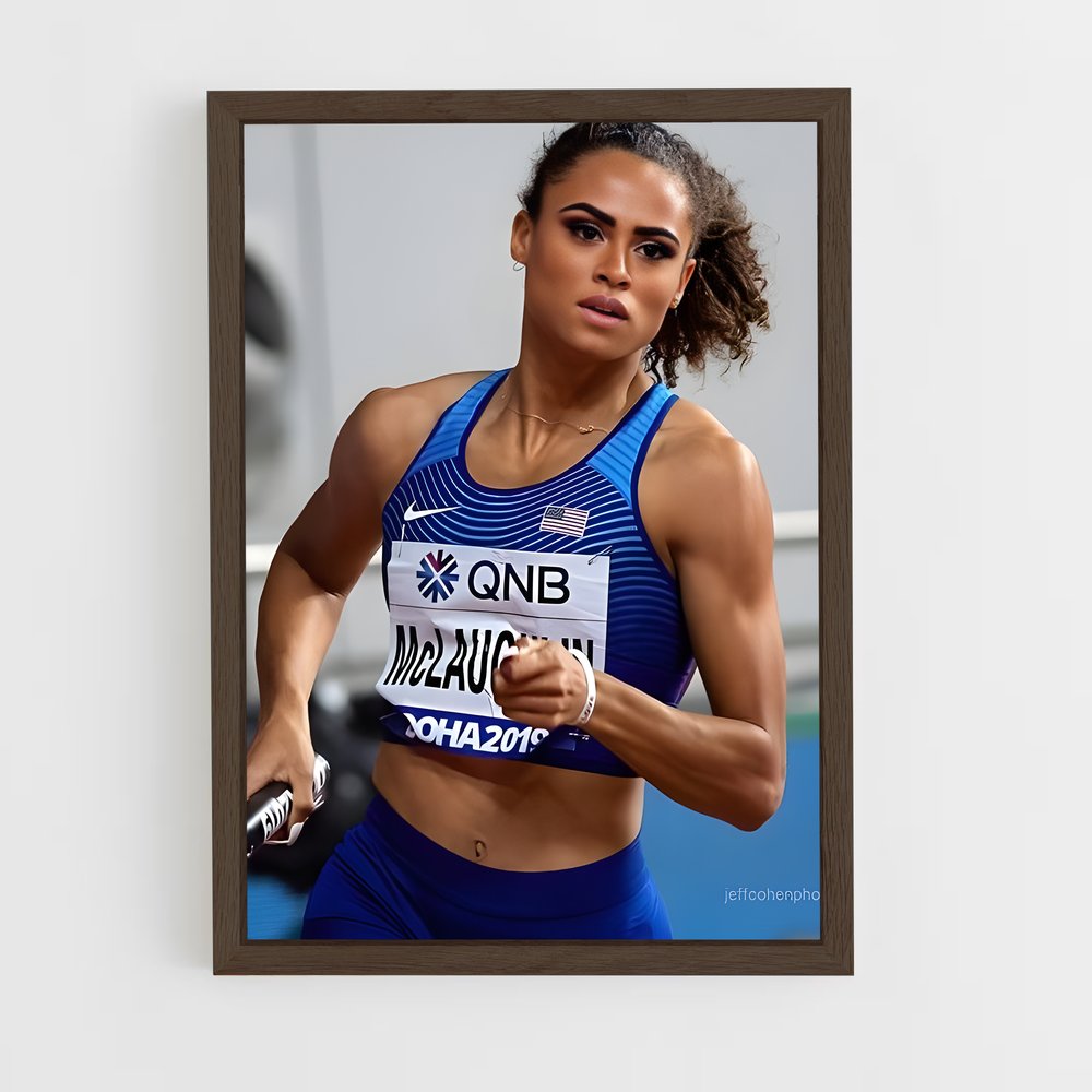 Poster Sprint d'Étoile – affiche Athlétisme (vue 5)